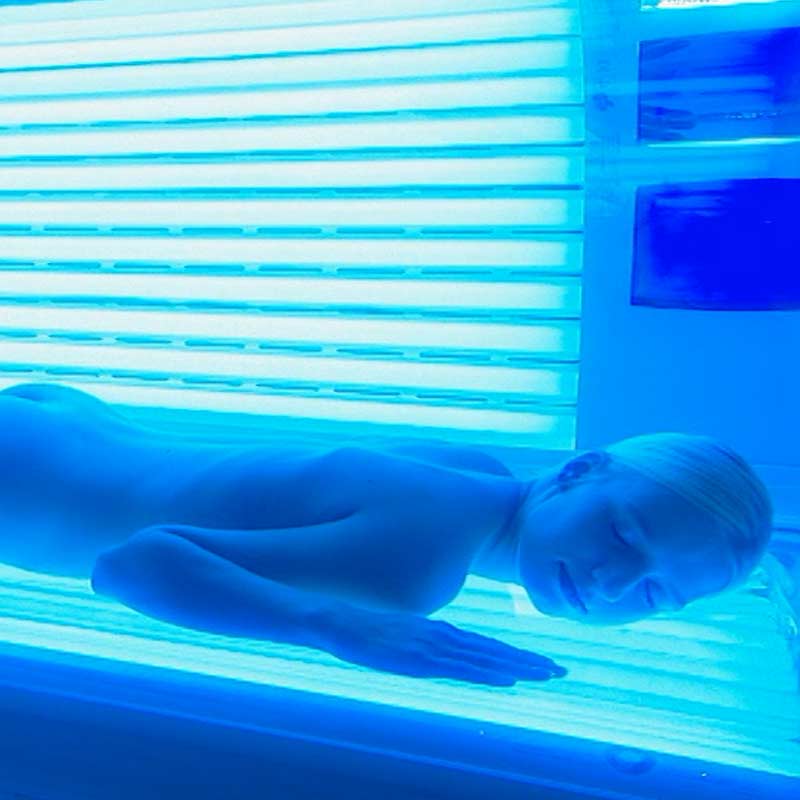 Wellness im Hotel Minichmayr - Sonnenbank